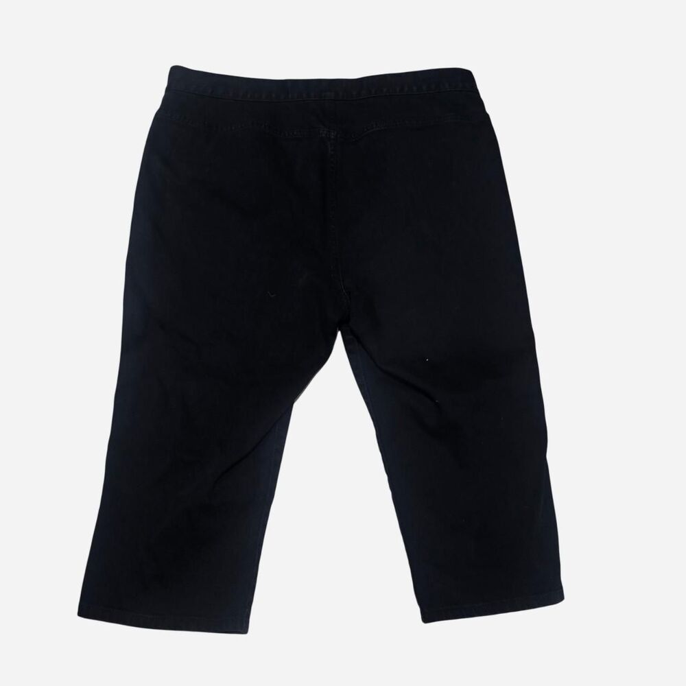 Lauren Ralph Lauren Women's Size 12P Black Stretch capri pants